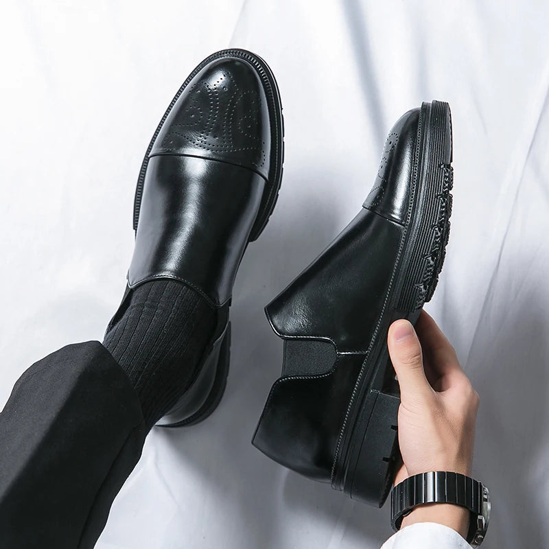 New leather Formal Men's ShoesPD052026061101