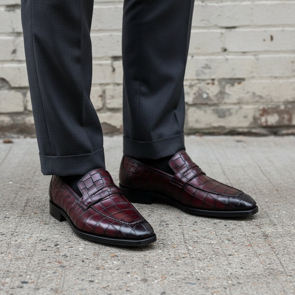 New leather Formal Men's ShoesPD052026061602