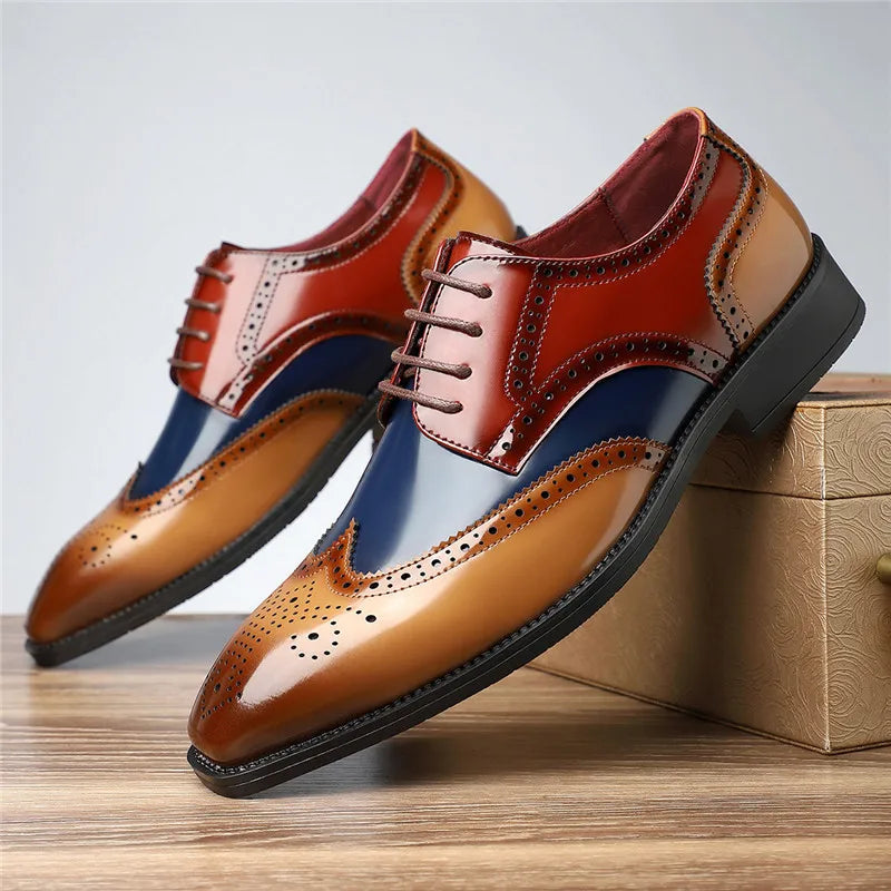 New leather Formal Men's ShoesPD052026060204
