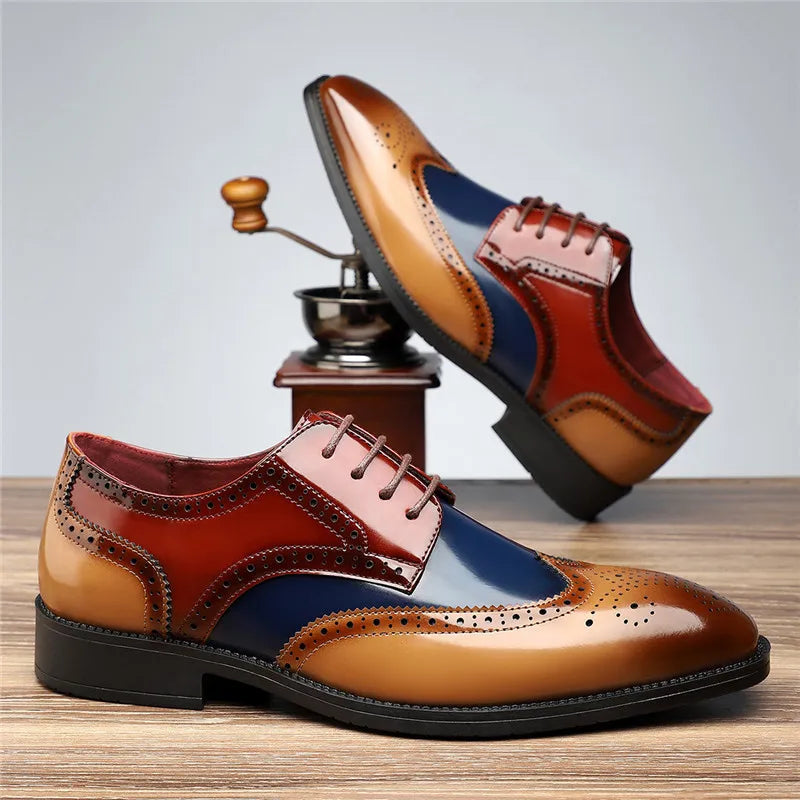 New leather Formal Men's ShoesPD052026060204