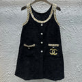New Fashion Vest Knitted Dress 1025042105