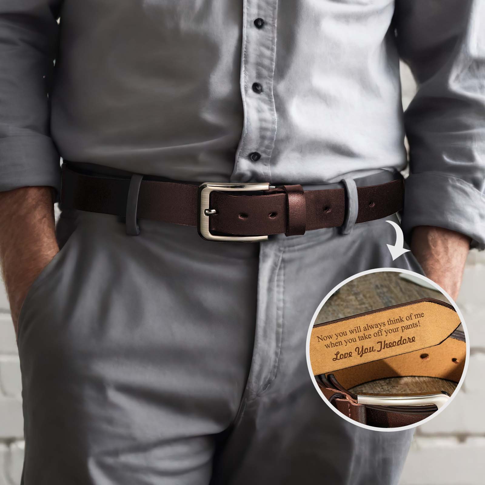 Belt Men Smooth 01