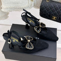 New C Logo Fashion Women's High heel SandalsXC052025020604