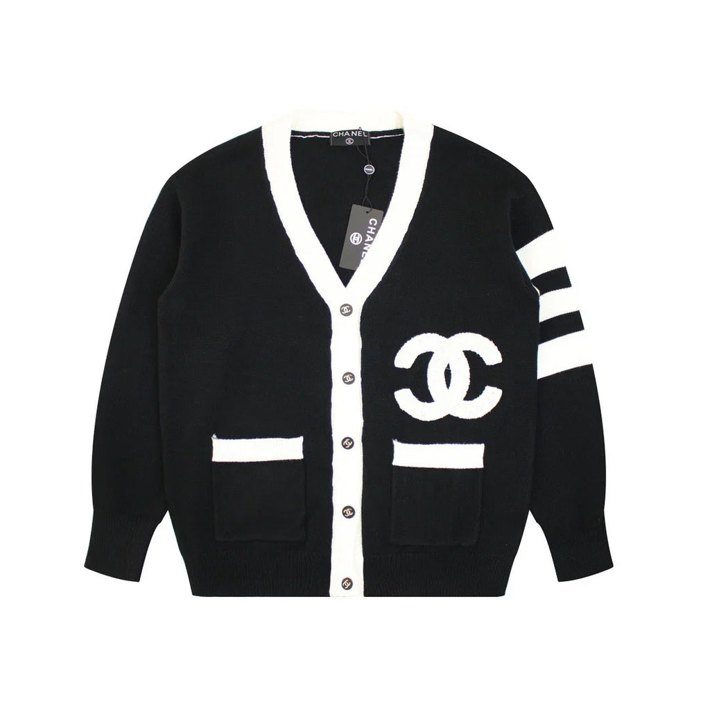 Versatile Knitted Embroidered Cardigan 1024093027