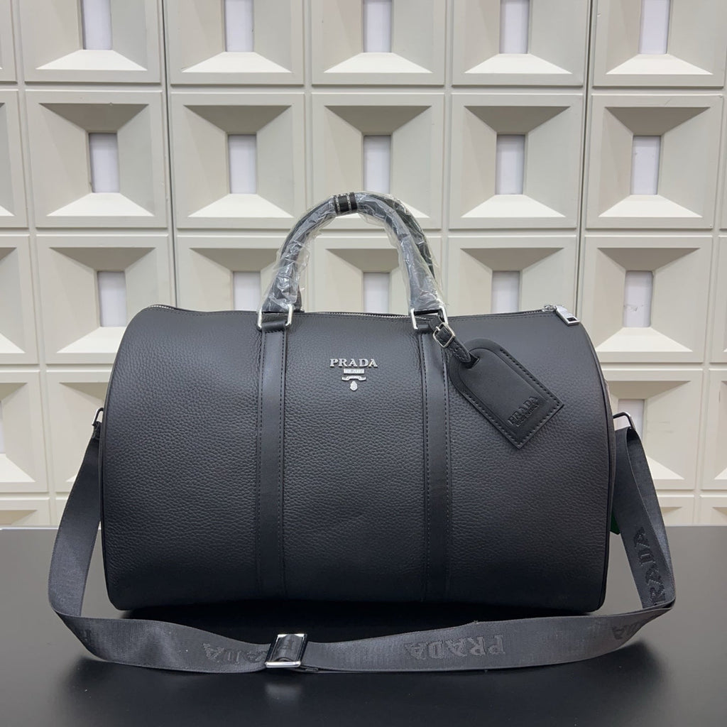 new handmade leather V Logo 46cm bagsXC052025102303