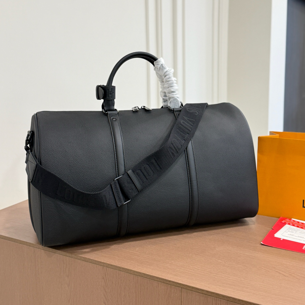 New Black Leather Men's BagsXC052026083101
